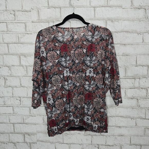 Maurices floral printed blouse - Picture 13 of 13